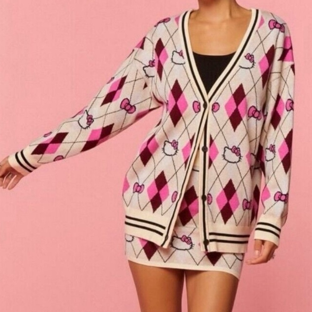 NEW!!! Hello Kitty cardigan sweater, size XS